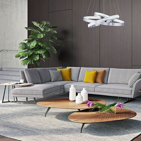 Подвесной светильник Eurosvet 90176/3 хром - фото