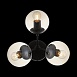 Бра ST-Luce Черный/Янтарный E27 3*40W SL549.411.03 - фото