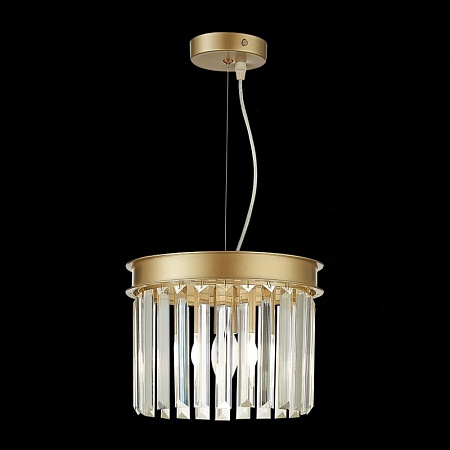 Светильник подвесной ST-Luce шампань/прозрачный E14 1*40W SL1624.203.01 - фото