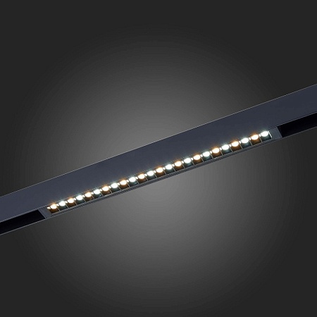 Св-к трек. SMART Черный LED 1*18W 2700K-6000K 1 550Lm Ra>90 24 IP20 L465xW25xH41 220V ST655.496.18 - фото