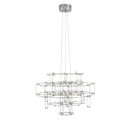 Люстра подвесная ST-Luce Хром/Хром LED 64*0,2W 3200K SL798.103.64 - фото