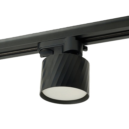 Светильник Feron AL125 трековый однофазный на шинопровод под лампу GX53, черный - фото