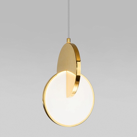Подвесной светильник Eurosvet 50225/1 LED золото - фото