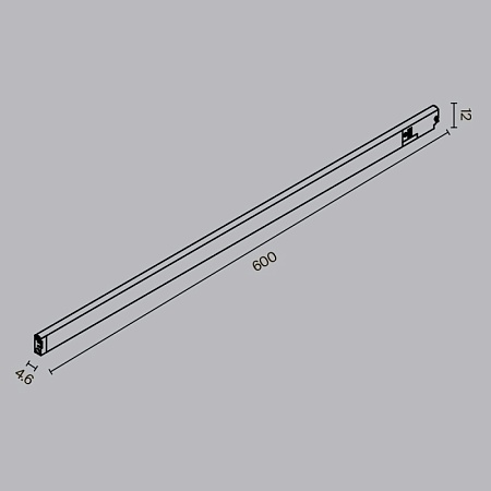 Трековый светильник Technical BASIS TR190-1-10W4K-B - фото