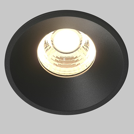 Встраиваемый светильник Technical Round DL058-7W3K-B - фото