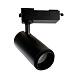 Светодиодный светильник Feron AL137 трековый однофазный на шинопровод 20W 4000K черный, изменяемый угол освещения 15-60град - фото