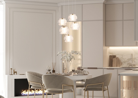 Подвесной светильник Freya FR5579PL-L40BS - фото