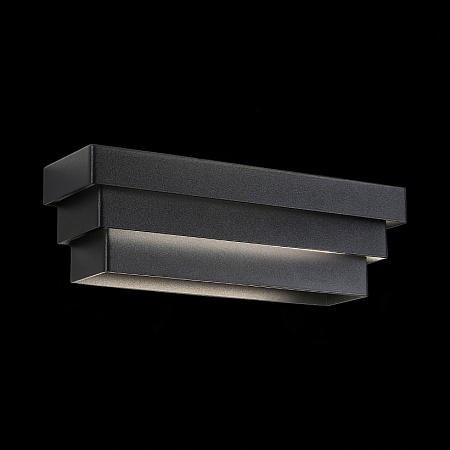 Светильник настенный ST-Luce Черный/Белый LED 1*12W 4000K SL1588.401.01 - фото