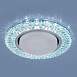 Точечный светильник с LED подсветкой 3021 GX53 BL лазурный - фото