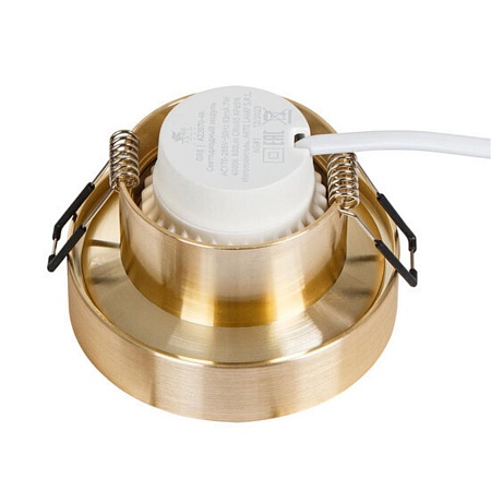 Точечный встраиваемый светильник ARTE LAMP A1240PL-1SG - фото