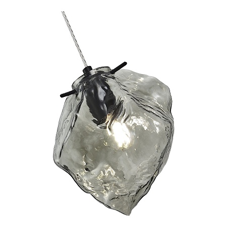 Светильник подвесной ST-Luce Черный/Серо-зеленый E14 1*40W SL1175.403.01 - фото