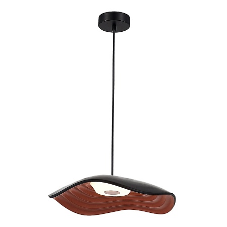 Светильник подвесной ST-Luce Черный/Черный, Оранжевый LED 1*12W 3000K SL6208.401.12 - фото