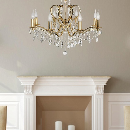 Подвесная люстра Arti Lampadari Pisani E 1.1.8.601 G - фото