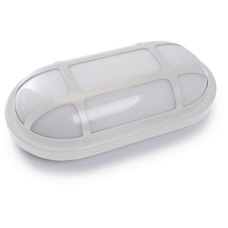 Светильник светодиодный пылевлагозащищённый Feron AL3012 в пластиковом корпусе 15W 4000K IP65 белый - фото