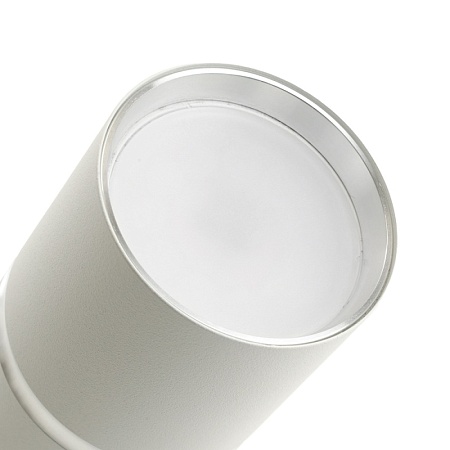 Светильник Feron ML1861 ZEN  настенно-потолочный под лампу GU10, белый, хром - фото