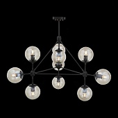 Люстра подвесная ST-Luce Черный/Янтарный E27 10*40W SL549.403.10