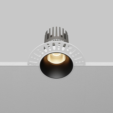 Встраиваемый светильник Technical DL124-10W-3K-TRS-B - фото