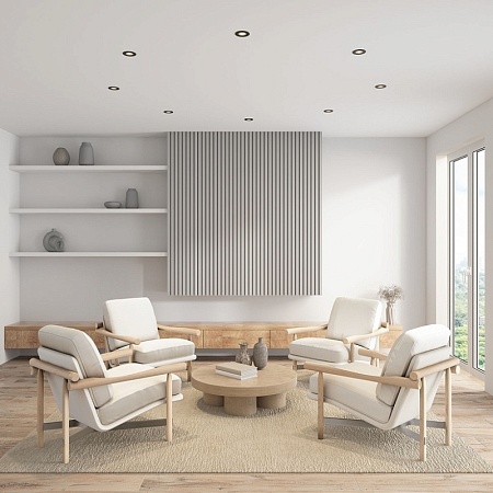 DK3061-BK Встраиваемый светильник, IP 20, 10 Вт, GU5.3, LED, черный/черный, пластик - фото