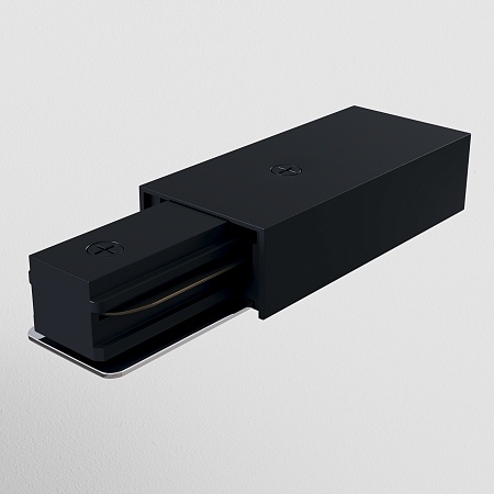 Трековая система Technical однофазная для натяжного потолка чёрная 200x200x200 TS-Z-200-TR020-1-GU10-B