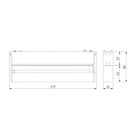 Трековый светильник 10W 4000K Unity Flat Magnetic 85093/01 Elektrostandard - фото