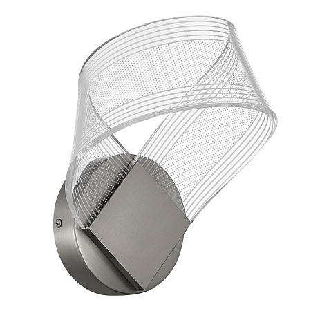 Светильник настенный ST-Luce Никель/Прозрачный LED 1*4W 4000K SL6235.101.04 - фото