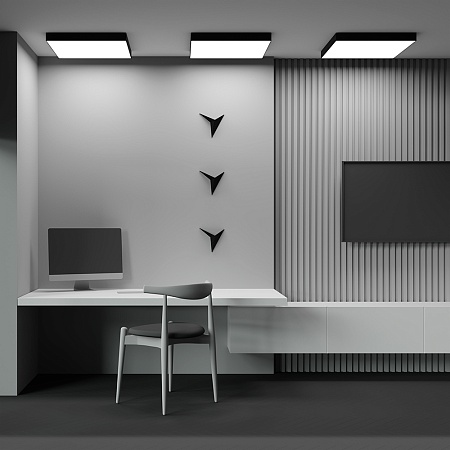 Потолочный светильник Technical Zon C032CL-90W3K-SQ-B - фото