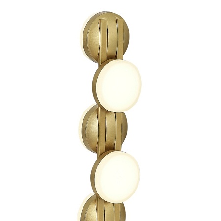 Прикроватная лампа ST-Luce золотистый/белый LED 1*12W 4000K SL6610.204.06 - фото