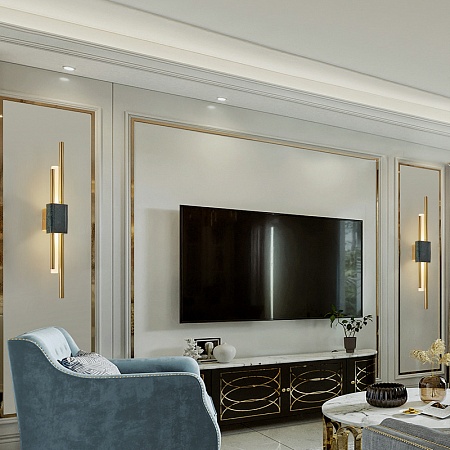 Бра Bert Frank Tanto Small Н50 White Imperiumloft 148125-22 - фото