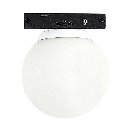 Магнитный трековый светильник Белый LED 1*3W 3000K Lm Ra>80 360° IP20 D60xH- 24V ST687.536.03 - фото