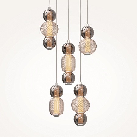 Подвесной светильник Maytoni Drop MOD273PL-L80CH3K - фото