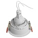 Светильник встраиваемый Feron DL3102 потолочный MR16 G5.3 белый - фото