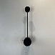Бра Via Pin Wall L41,5 Black Imperiumloft 193144-26 - фото
