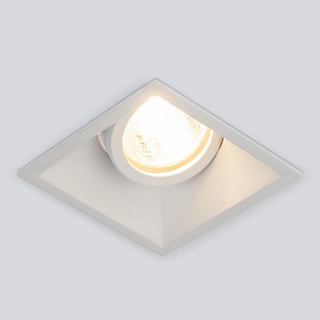 Встраиваемый точечный светильник 6070 MR16 WH белый Elektrostandard - фото