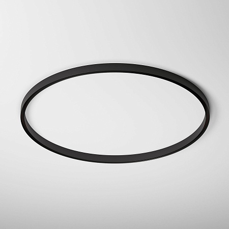 Slim Magnetic Накладной радиусный шинопровод черный ⌀ 1200мм 85161/00 Elektrostandard - фото
