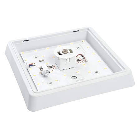 Светильник светодиодный с ИК-датчиком Feron AL3023 в пластиковом корпусе 25W 6500K IP20 белый - фото