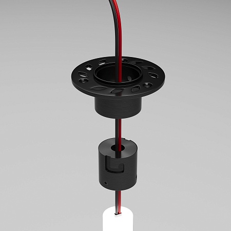 Встраиваемое крепление для круглого гибкого неона Full light черный FL 2860 Elektrostandard - фото