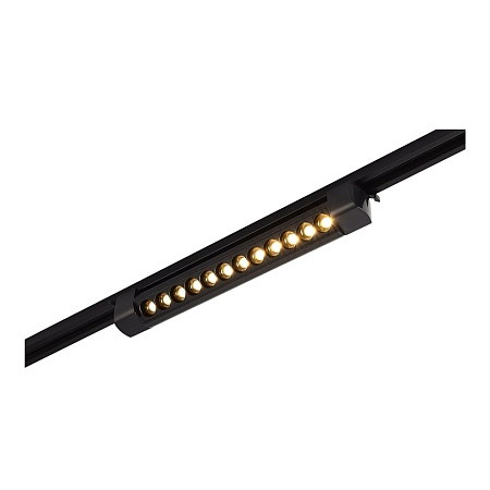 Св-к трек. Черный LED 1*10W 3000K 875Lm Ra90 24 IP20 L387xW49xH54 170-240VV ST367.436.10 - фото