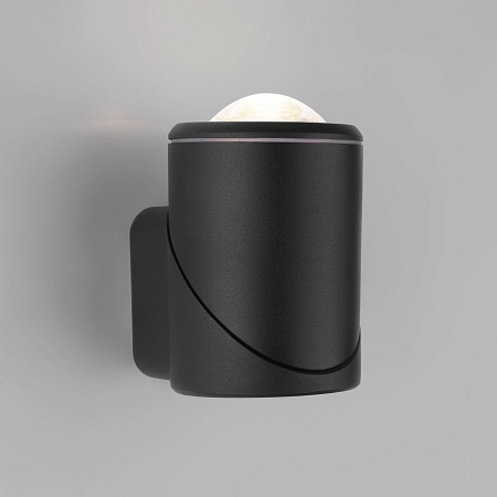 Уличный настенный светодиодный светильник GIRA U LED IP54 35127/U черный Elektrostandard - фото
