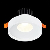 Св-к встр. Белый LED 1*10W 3000K 750Lm Ra&gt;90 38° IP20 D100xH75 170-240V ST751.538.10