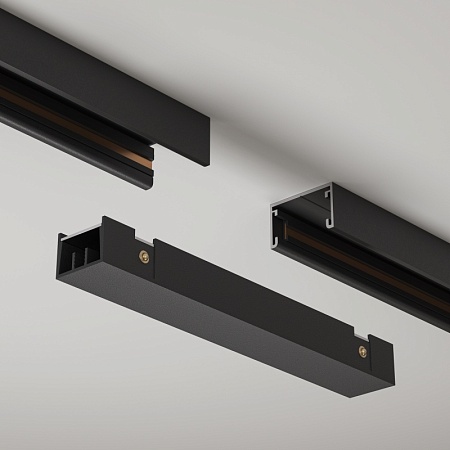 Коннектор питания прямой Basity, черный - фото