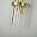 Бра Odeon Clear Glass Gold Metal Wall Lamp Imperiumloft 147727-22 - фото