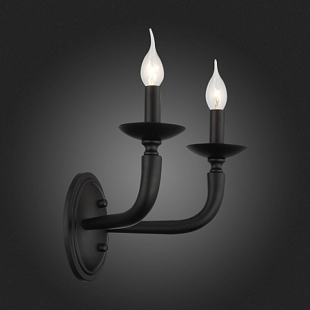 Бра ST-Luce Черный E14 2*40W SL1114.401.02 - фото