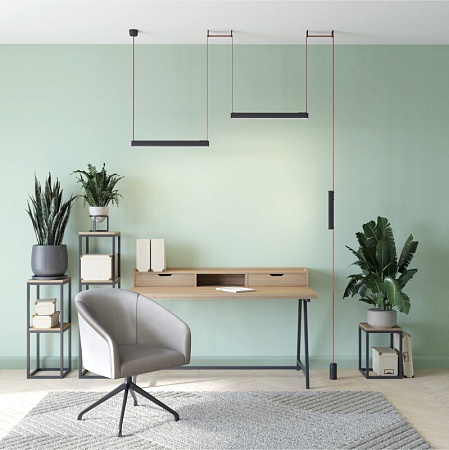 Светильник на шине Denkirs BELTY LINEAR DK5577-BK - фото