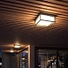 Светильник уличный потолочный ST-Luce черный/белый LED 1*20W 3000K/4000K/5000K SL9517.402.01 - фото