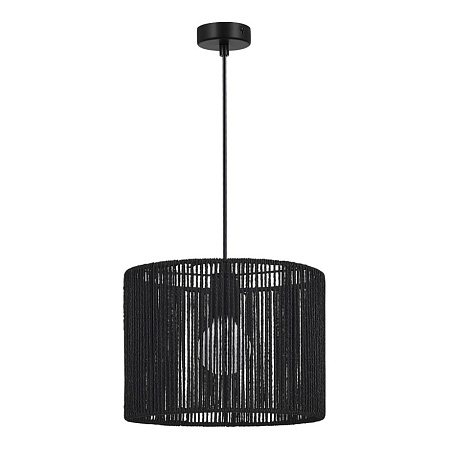 Светильник подвесной черный/черный E27 1*40W SLE6024-403-01 - фото