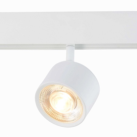 Магнитный трековый светильник белый LED 1*6W 3000K 560Lm Ra>80 36° IP20 L120xW81xH138 4 ST353.536.06 - фото