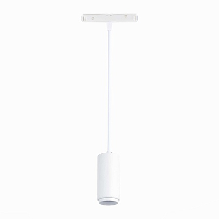 Магнитный трековый светильник подвесной ZOOM Белый LED 1*6W 4000K 667Lm Ra>80 10-60° IP ST357.543.06 - фото