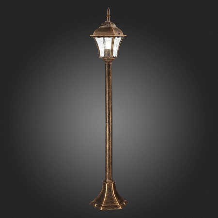 Светильник уличный наземный ST-Luce Бронза/Бронза, Прозрачный E27 1*60W SL082.215.01 - фото