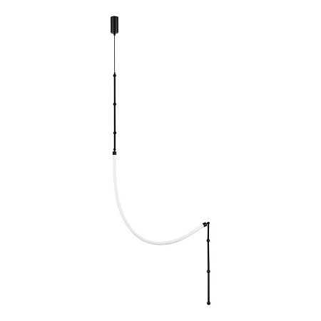 Светильник настенно-потолочный ST-Luce Черный/Белый LED 1*20W 3000K SL6132.401.20 - фото