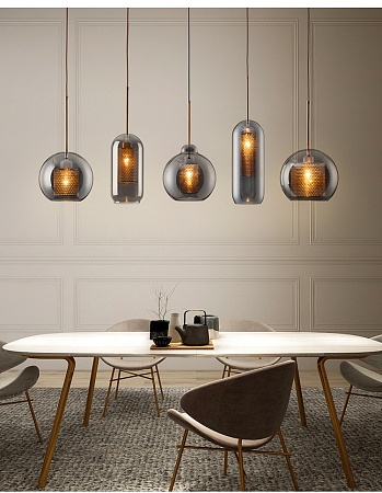 Подвесной Светильник Catch Smoky D15 Imperiumloft 214046-23 - фото
